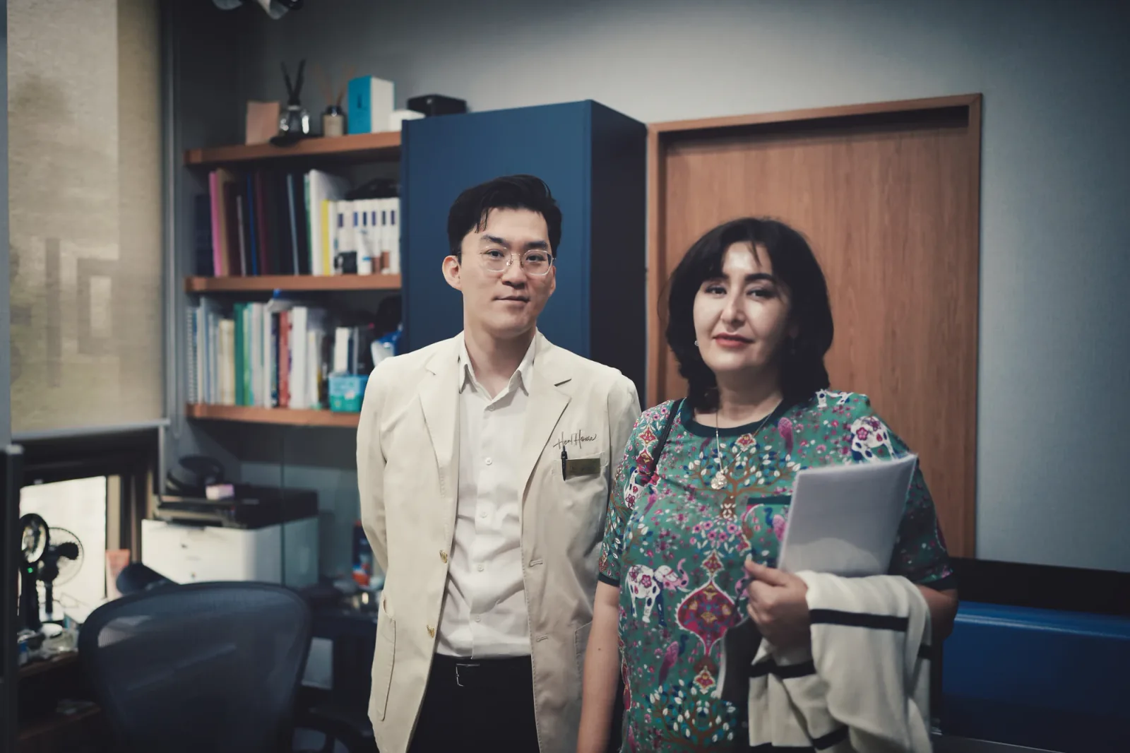 해외 의료진과 나눈 백반증 수술 경험 관련 사진 1
