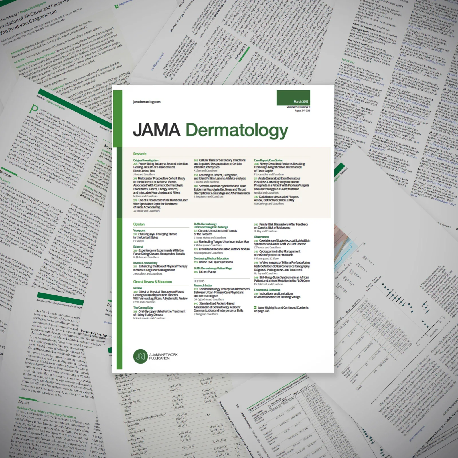 배정민원장님 JAMA Dermatology 게재 관련 사진 1