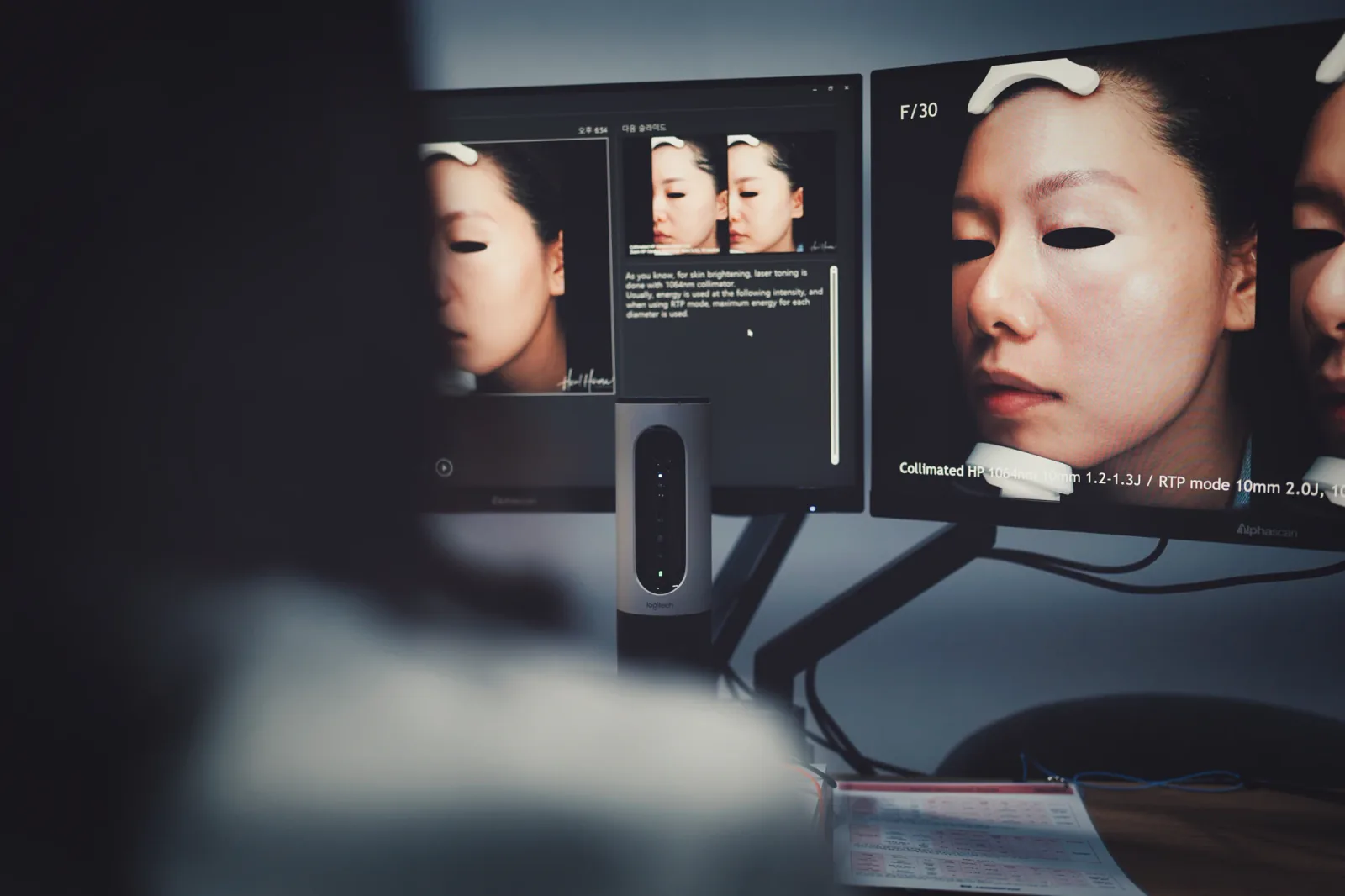 정한미원장님 이라크 피부과 의료진 대상 웨비나 대표 이미지