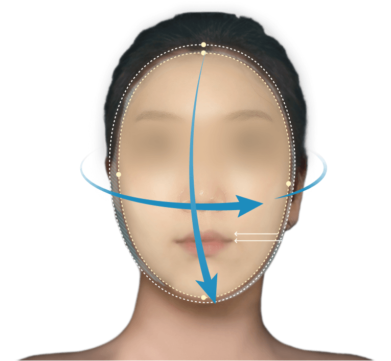 3D 입체 영상 측정 결과